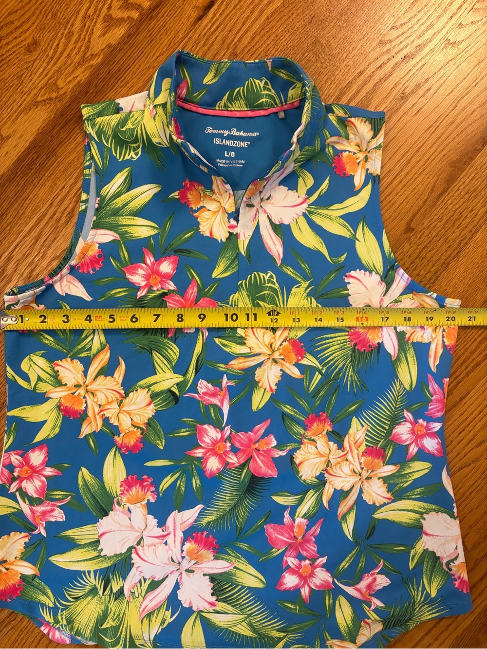 Tommy Bahama IslandZone Tropical Floral Golf Tennis Skort Set, size Large - Picture 7 of 16